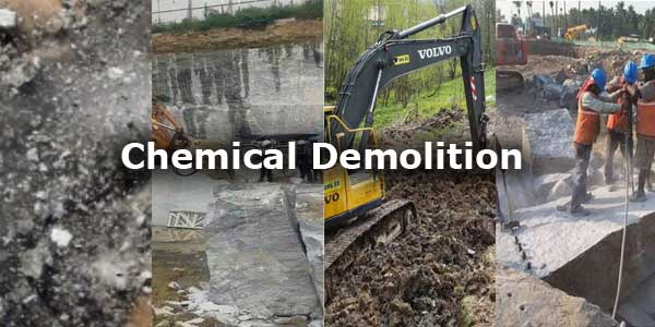Chemical Demolition of Rock and Soil Excavation