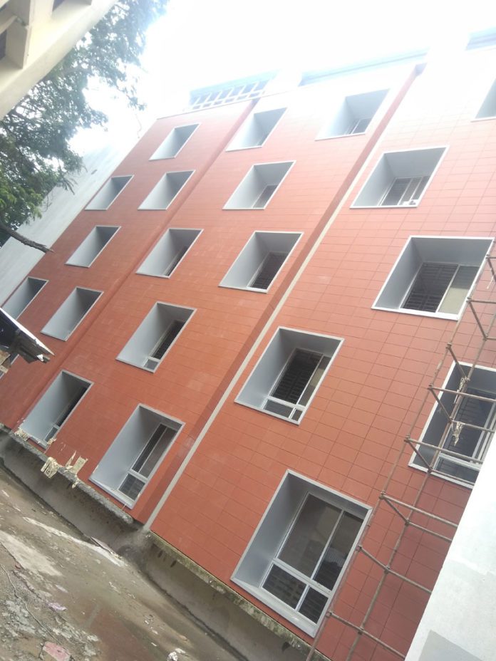 Aspect Clay Façade for Bangalore Electricity Supply Company Ltd.