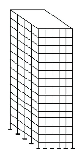 Framed tube structures