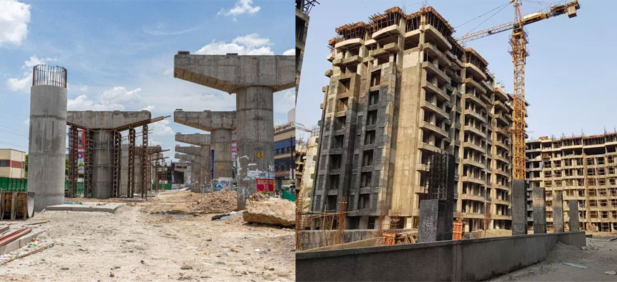 road and industrial projects