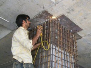 Structural retrofitting and strengthening by Jacketing