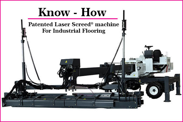 Patented Laser Screed