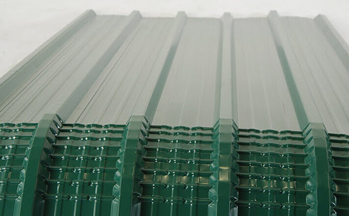 Colour coated roofing sheets