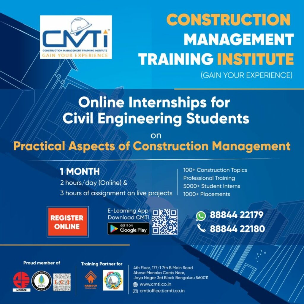 Online Internship Program For Civil Engineers 