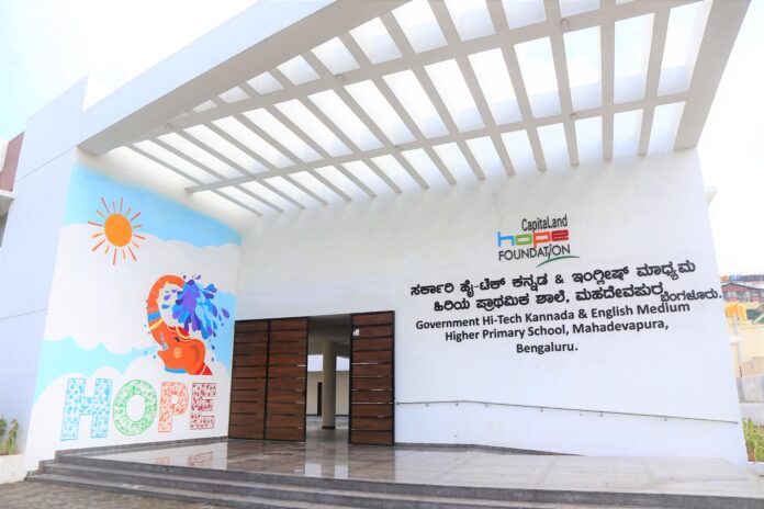 CapitaLand launches its first Hope School in India