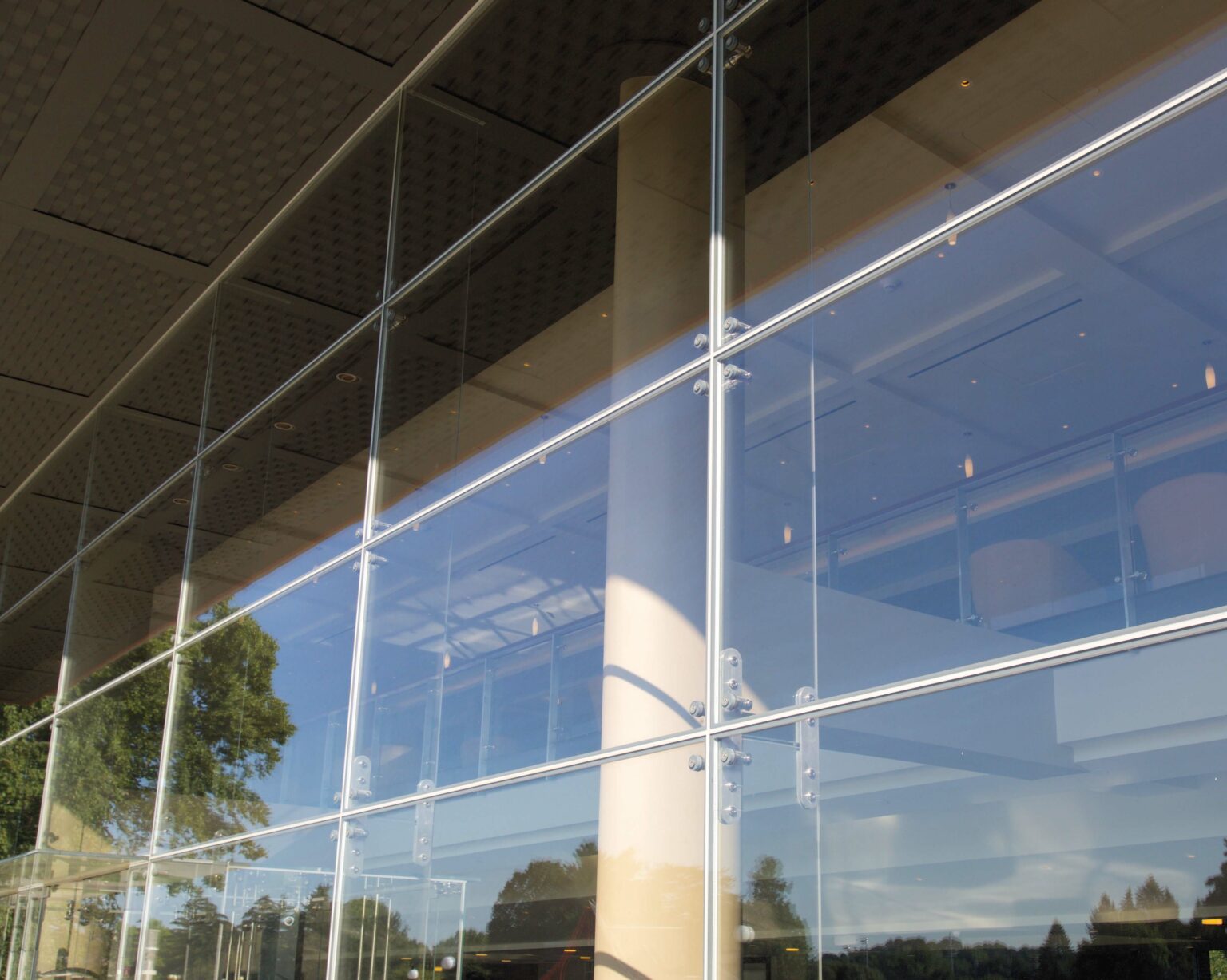 Image showcasing Structural glazing system in buildings