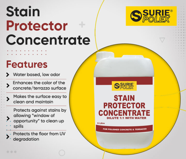 Concrete sealers for stain protection of floors