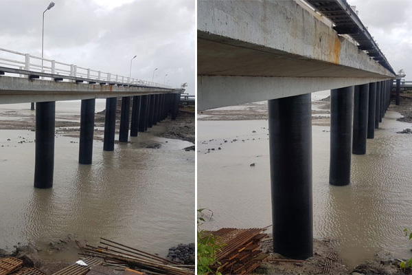 CFRP rehabilitation of jetties using the Relinforce™ product range