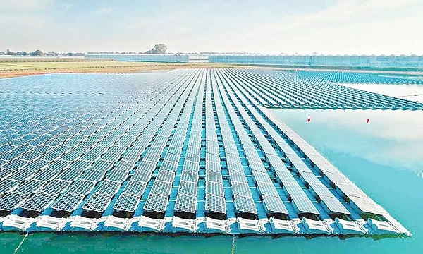 India's largest floating solar project
