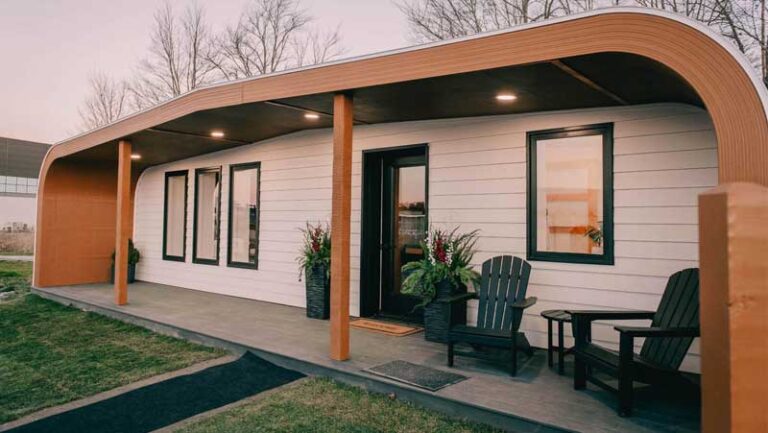 UMaine unveils world’s first 100% bio-based 3D-printed home