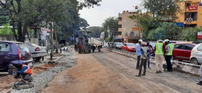 Rapid Precast Road Construction in Bangalore