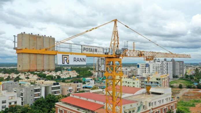 Rann Infra Equipment tower crane rental