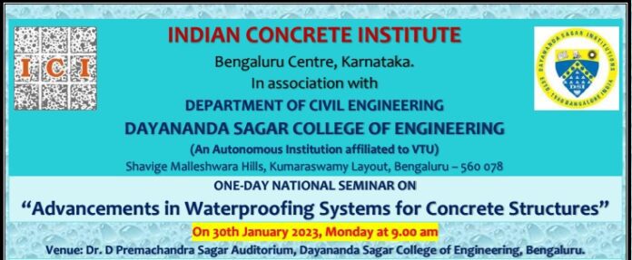 One-Day National Seminar on “Advancements in Waterproofing Systems