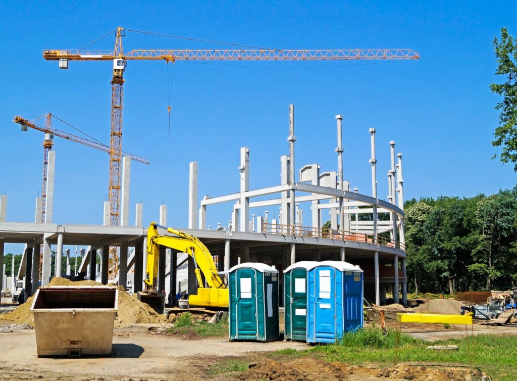 How To Set Up Portable Restrooms In Your Construction Site