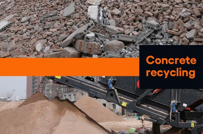 Crushing and Screening Equipment for Concrete Recycling