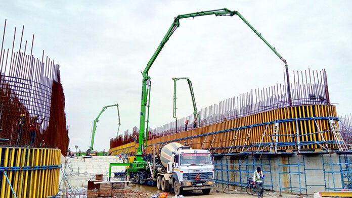 Truck-mounted Boom Concrete pump