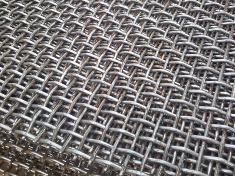 Brass/Copper Crimped Mesh with Different Weaving Method