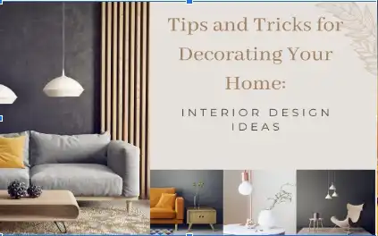 Home interior decor tips to create aesthetic pleasing vibe in your