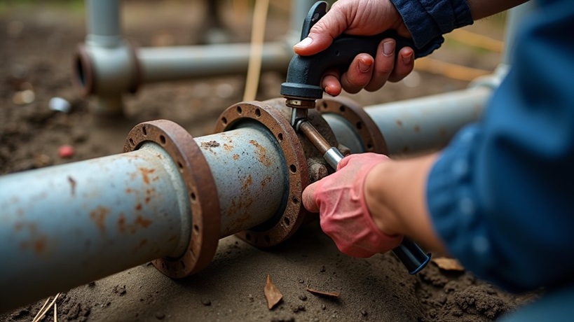 cast iron pipe repair