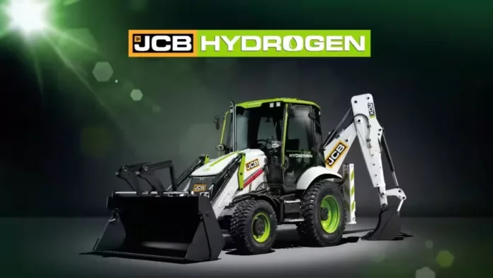JCB hydrogen backhoe loader