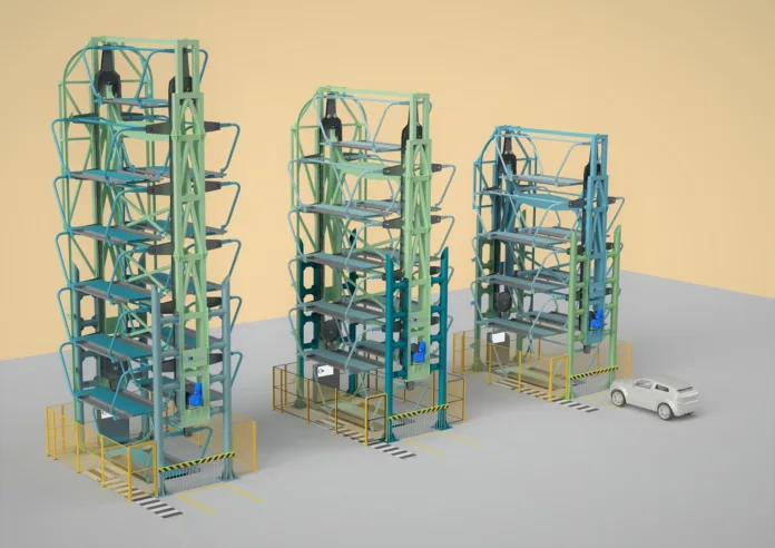 rotary car parking system
