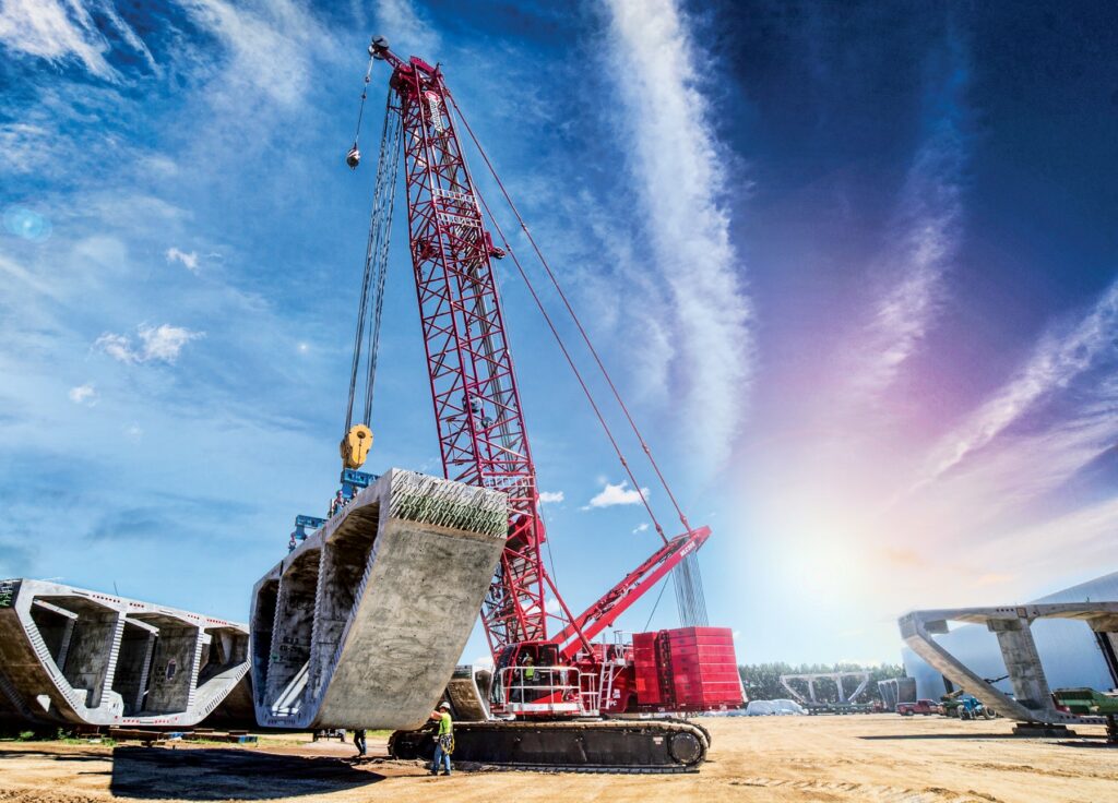 Lattice Boom Crawler Cranes For Construction and Infrastructure Projects