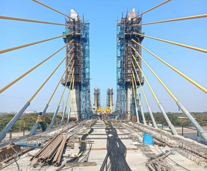 Pier Cap Strengthening of Metro Rail Link with Carbon Fiber Reinforced Polymers