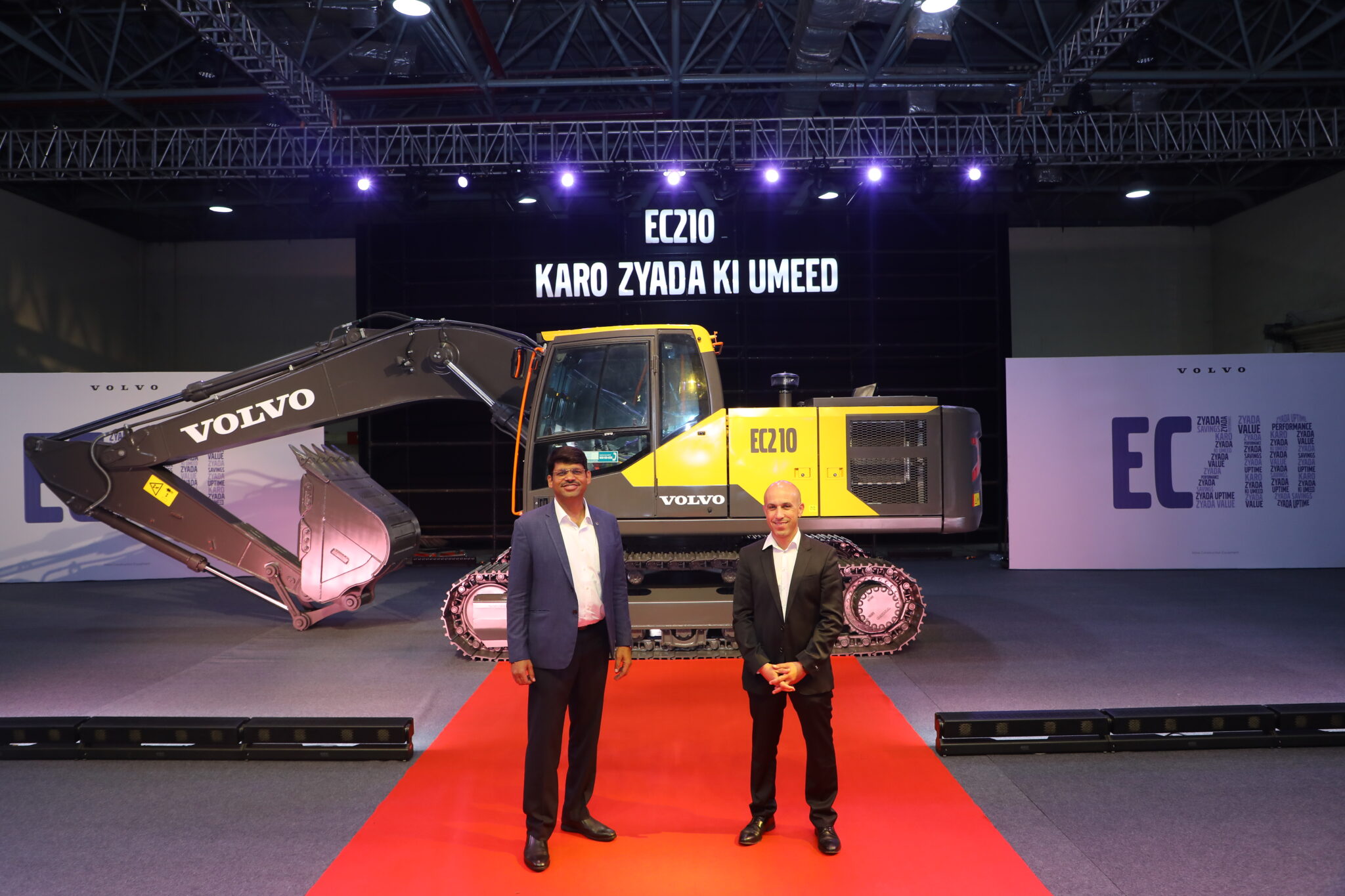 Volvo CE India unveiled new ‘Built for Bharat’ EC210 Hydraulic Excavator