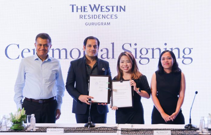 Whiteland Corporation and Marriott International sign an agreement to introduce Westin Residences to Gurugram
