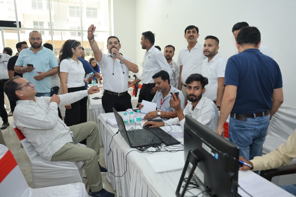 Trident Realty organizes camp to register 165 Units of its premium project - Trident Embassy, Greater Noida.(West)