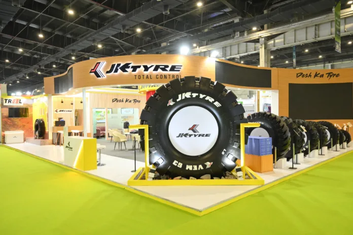 JK Tyre Launches Advanced OTR Tyres for Mining Equipment at Bauma Conexpo 2024