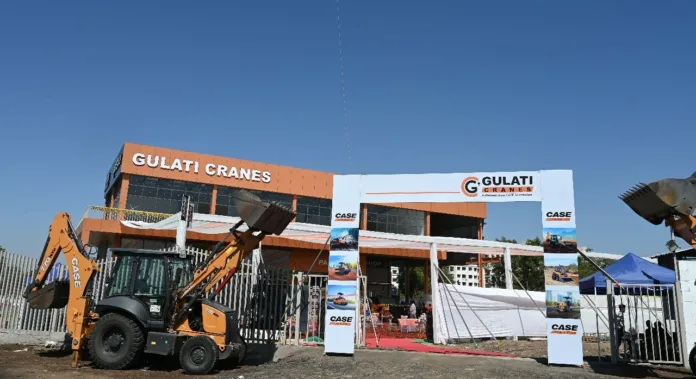 The newly inaugurated CASE Construction dealership - Gulati Cranes in Nashik