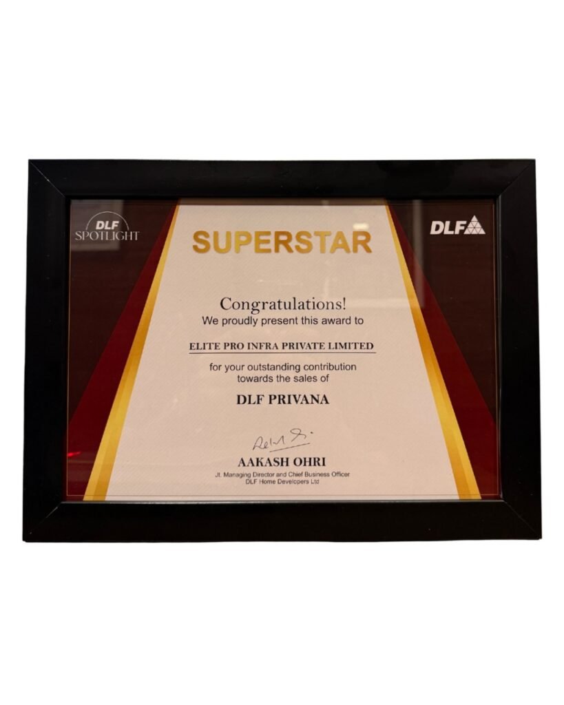 Celebrating Success: ElitePro Infra Honored With Two Major Awards at DLF Spotlight 2025