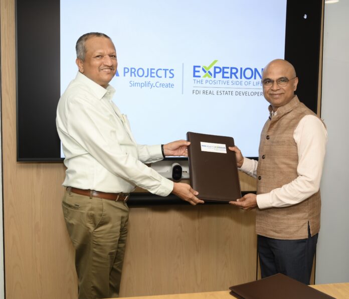 Experion Developers awards ₹800 Crore Construction Contract to TATA Projects 