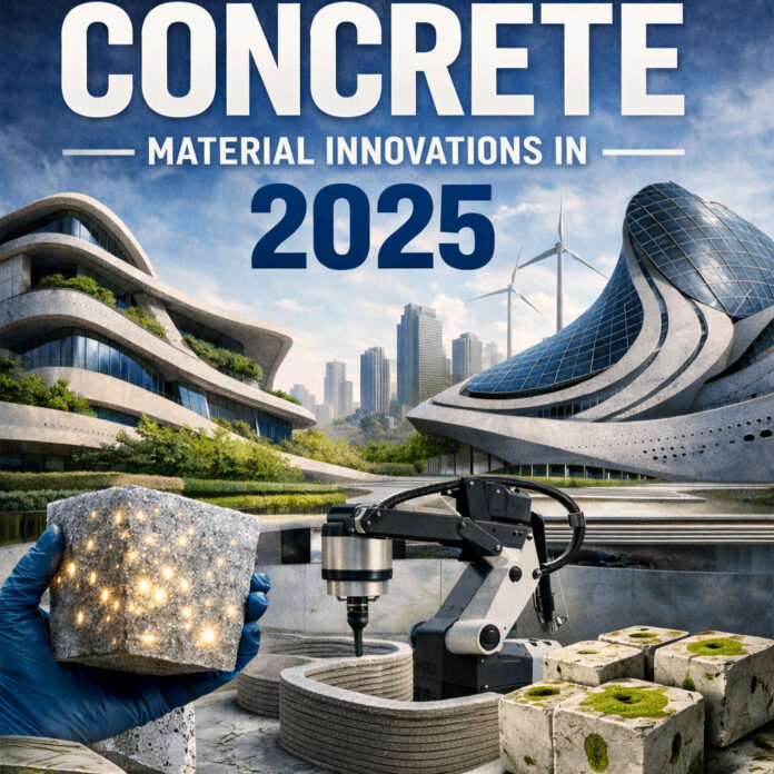 Concrete Material Innovations Shaping