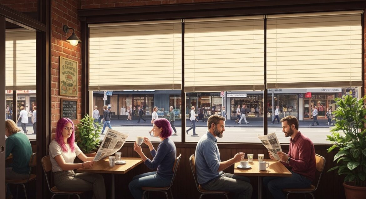 cafe blinds in Melbourne