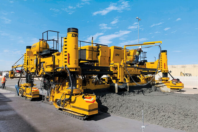 Slipform Paver Laying Machines