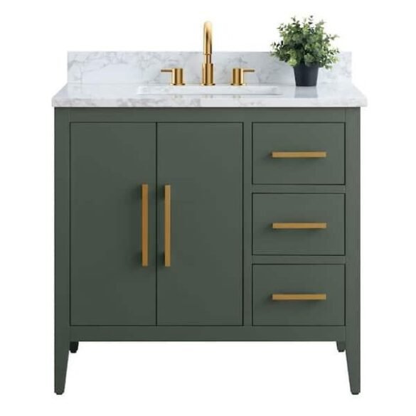 Top 5 Affordable Dark Green Bathroom Vanity 36 Inch Picks Compared