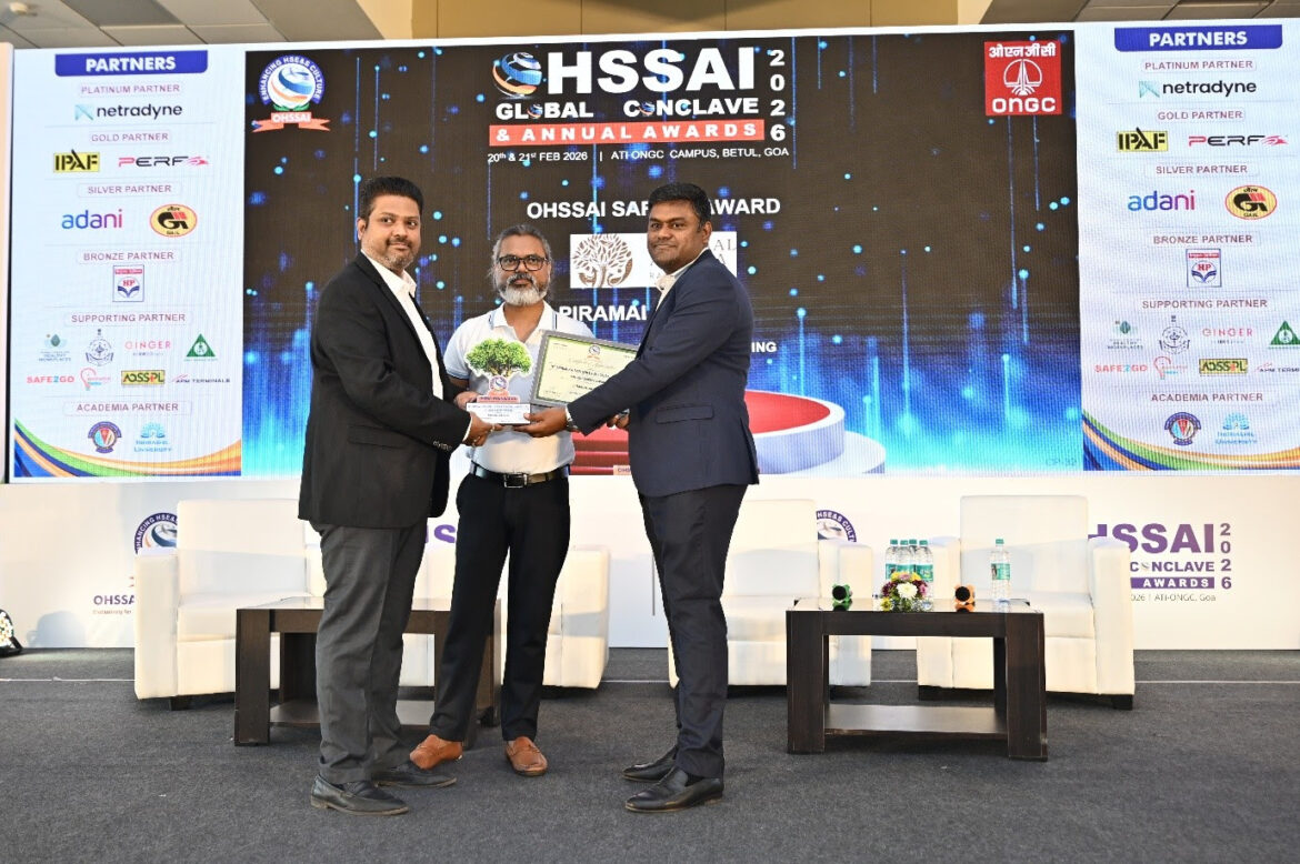 Piramal Realty receives the OHSSAI HSE Excellence & ESG Global Award by the OHSSAI Foundation