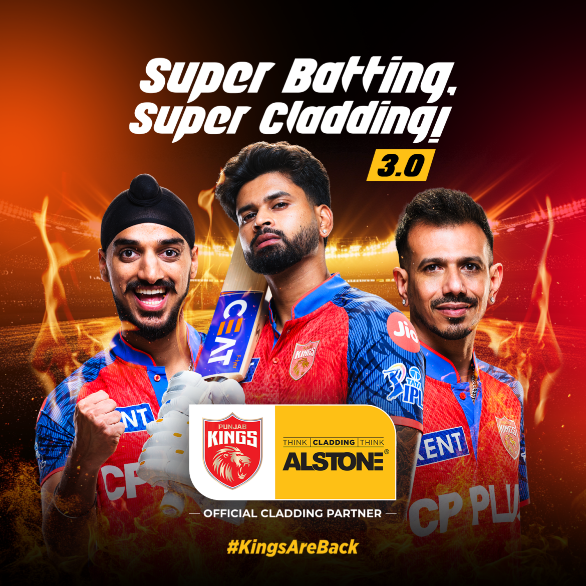 Alstone Named Official Cladding Partner of Punjab Kings for IPL 2026
