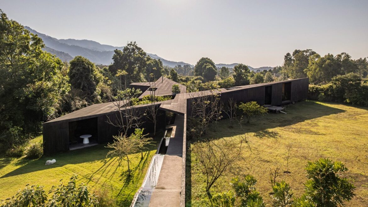 Black Concrete Architecture