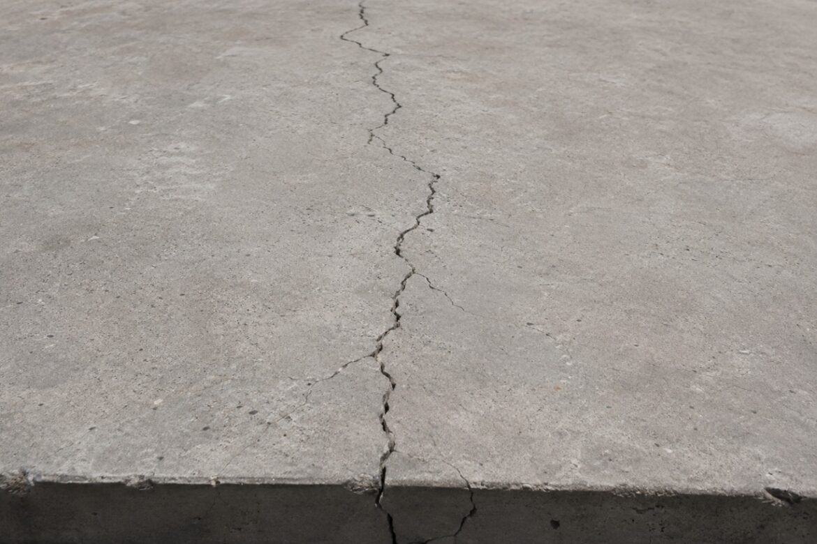 Flexural Cracks in Concrete Slab
