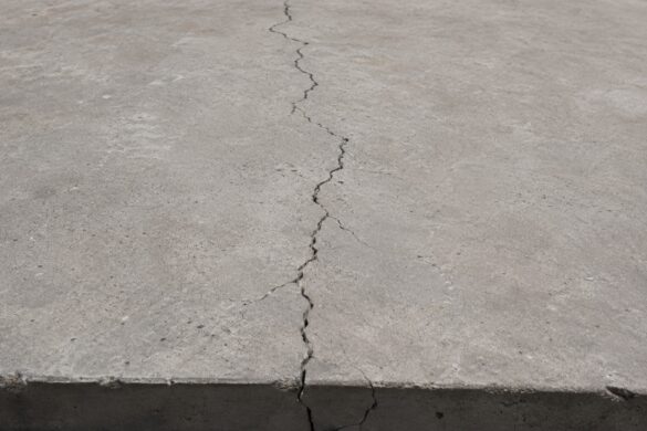 Flexural Cracks in Concrete Slab