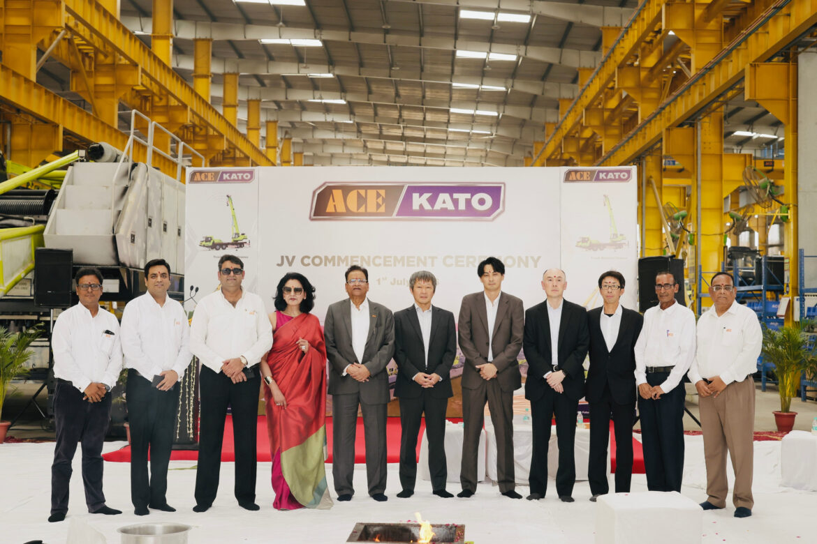 ACE India and KATO Japan Announce ACE KATO Pvt. Ltd.