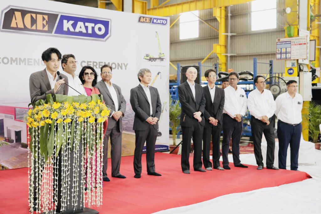ACE India and KATO Japan Announce ACE KATO Pvt. Ltd.